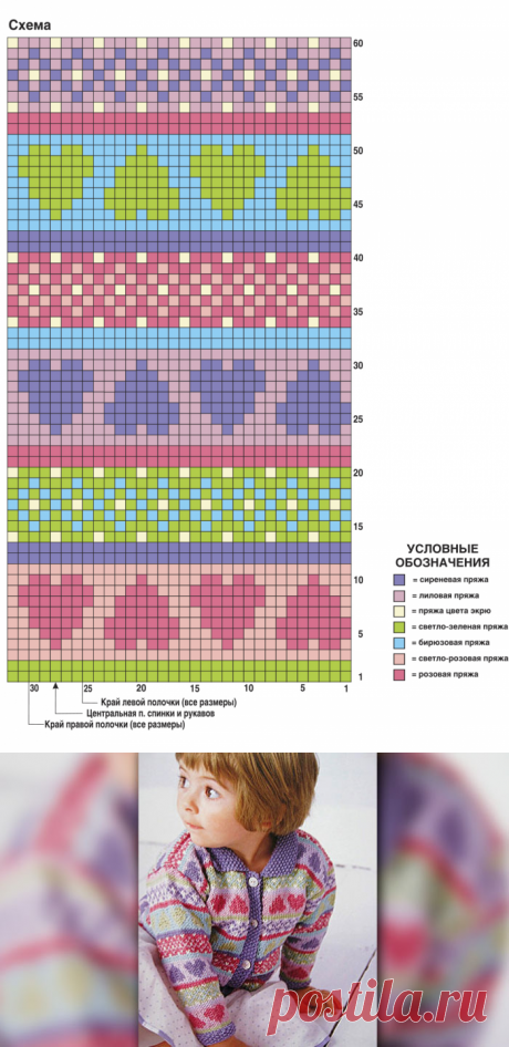 Жаккардовый жакет для деток