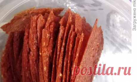 Пастила из томатов. Вкусно, полезно и красиво