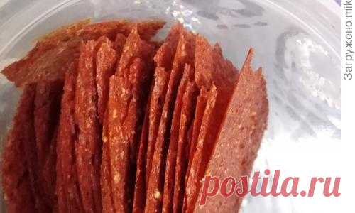 Пастила из томатов. Вкусно, полезно и красиво