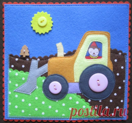 Карточки из фетра &quot;Счет до 10&quot; - Ярмарка Мастеров - ручная работа, handmade