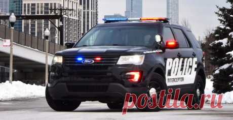 Ford рассекретила полицейскую модификацию обновлённого внедорожника Explorer - UINCAR