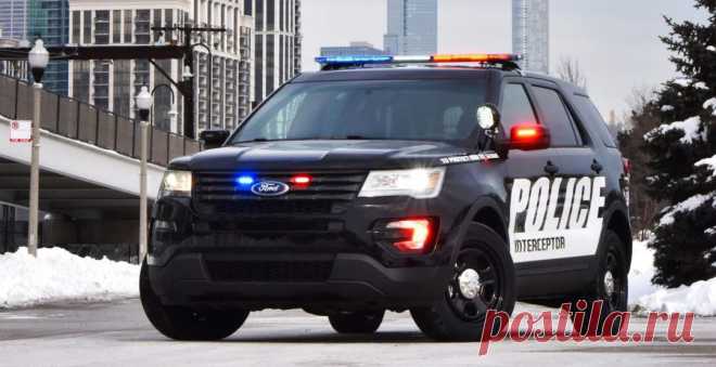 Ford рассекретила полицейскую модификацию обновлённого внедорожника Explorer - UINCAR