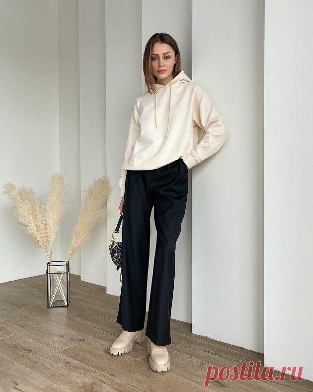 Одни черные брюки – 8 разных образов. Бери идеи и вдохновляйся | LADY DRIVE 🎯 Пульс Mail.ru