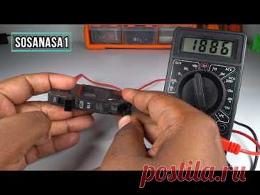 Como PROBAR BREAKER/interruptor ELECTRICO usando el MULTIMETRO digital (modelo 830D)
