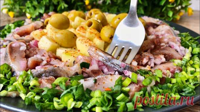 Необычная закуска из обычных продуктов | Закуска из селедки | Простые рецепты от Нашей Кухни! | Яндекс Дзен