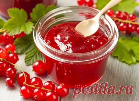 Конфитюр из красной смородины на зиму рецепт с фото