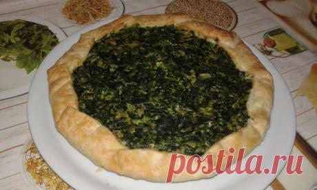 Італійські голубці: Пиріг зі шпинатом і сиром (Torta di spinaci e ricotta)