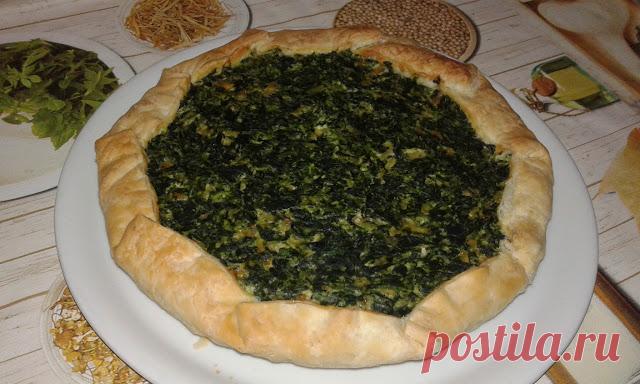 Італійські голубці: Пиріг зі шпинатом і сиром (Torta di spinaci e ricotta)