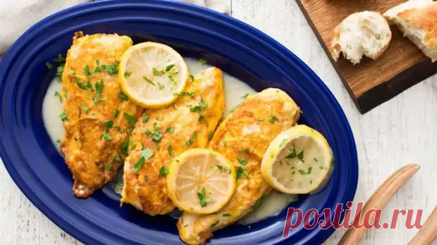 Цыпленок в лимонном соусе: вкусные и ароматные! - Скатерть-Самобранка - медиаплатформа МирТесен