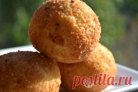 Аранчини - рисовые шарики (Итальянская кухня)