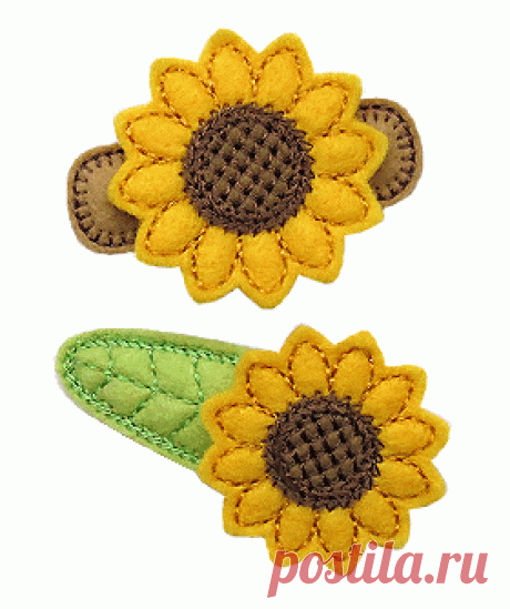 GG Designs Embroidery - Sunflower FELT STITCHIES (in the hoop) (Powered by CubeCart)