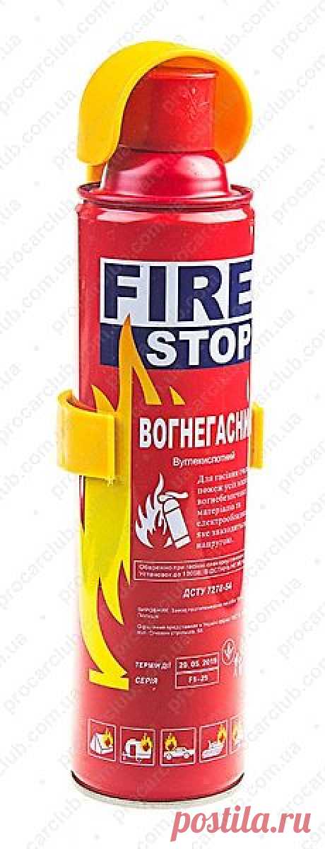 Огнетушители - Огнетушитель углекислотный 1000мл Польша Fire Stop F1-25