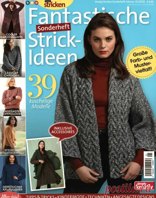 Simply Stricken - №1 2020 - Fantastische Strick-Ideen