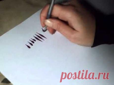 ▶ Роспись, мазки, обучение росписи | Tutorial - brushstrokes, irishkalia - YouTube