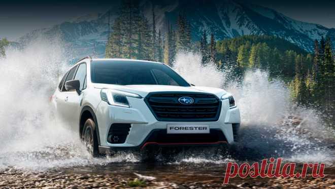 Subaru Forester 2022: салон, внешний вид, техника