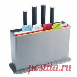 Набор разделочных досок с ножами Index Advance with Knives-Silver: купить по выгодной цене в Украине