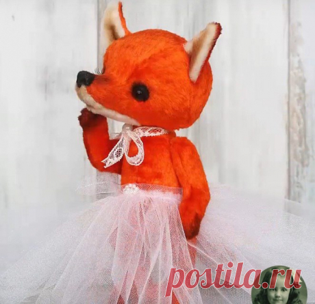 Doll's therapy. Для заболевших куклами.
Лисичка Тедди авторская выкройка Ксении Мороз и проморолик видеокурса &quot;Лиса краса&quot; МК Ксении