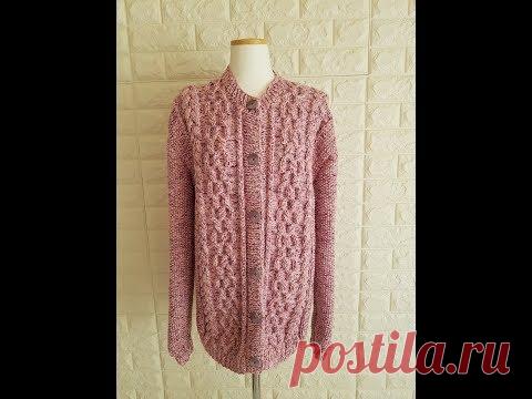 ВЯЗАНИЕ СПИЦАМИ/ Экспресс МК/ Женский кардиган СПИЦАМИ
