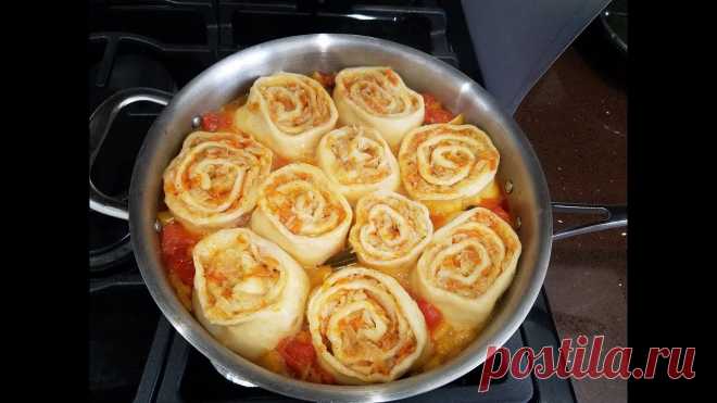 Рулетики с капустой на овощной подушке. НА МОЕМ КАНАЛЕ ЕСТЬ ЕЩЕ МНОГО ВКУСНЫХ РЕЦЕПТОВ. ПОДПИСЫВАЙТЕСЬ НА МОЙ КАНАЛ: https://www.youtube.com/channel/UCaQmgLDr7O9Siaf_B1kUvwg/videosЕсли вам понравил...