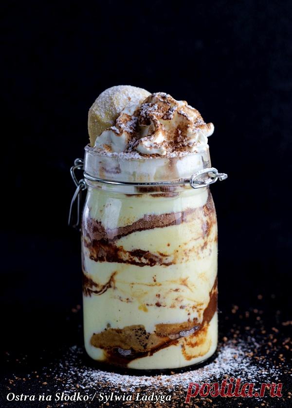Тирамису в банке, оригинальная подача десерта. &#8212; Копилочка