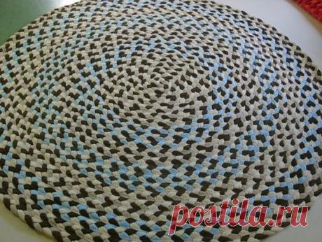 Коврики своими руками. Мастер класс.