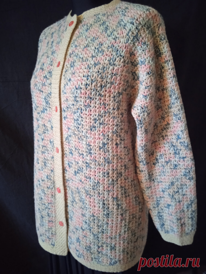 Кардиган Mонпансье крючком ( фото, схемы) | ШалиГали – о вязании с любовью | Яндекс Дзен
