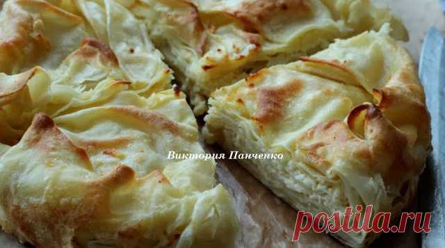 Сырный пирог "Сабурани", пошаговый рецепт с фото
