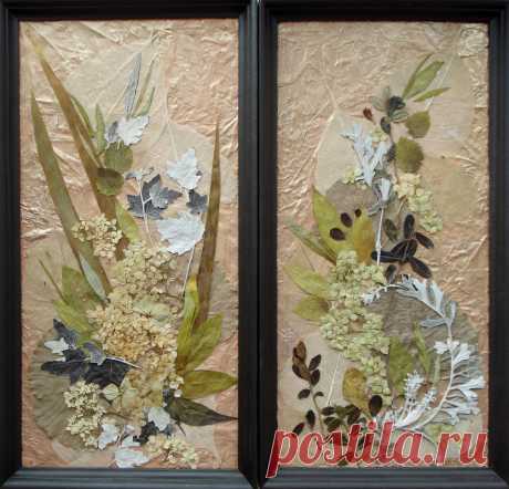 Pressed flower art - Floral CollageAnastasia Kovaleva