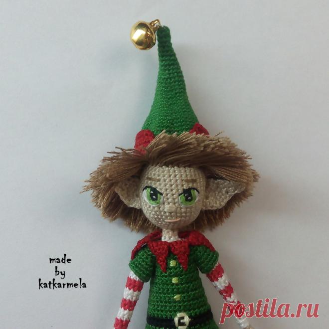 Куклы крючком со схемами: эльф Эллиот - Katkarmela: игрушки амигуруми крючком