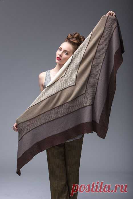 Шаль Carrara, KnitScene Winter 2014