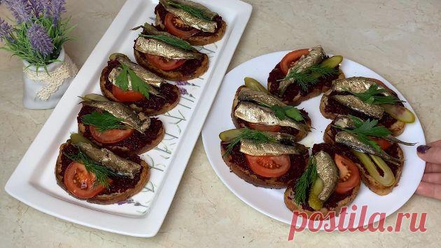 Из 2 свекол и банки шпрот готовлю блюдо, которое 