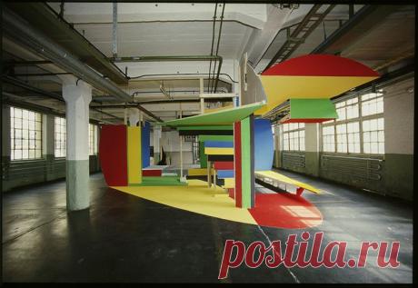 Georges Rousse / in Рюссельсхайм / 2003 результаты изображения Georges Rousse / in Rüsselsheim / 2003