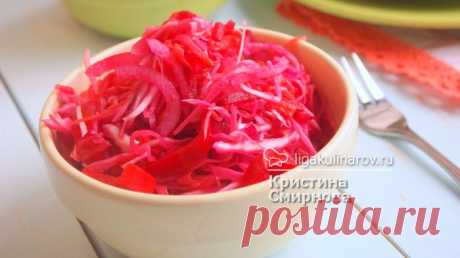 Капуста по-гурийски, рецепт пошаговый от Лиги Кулинаров.