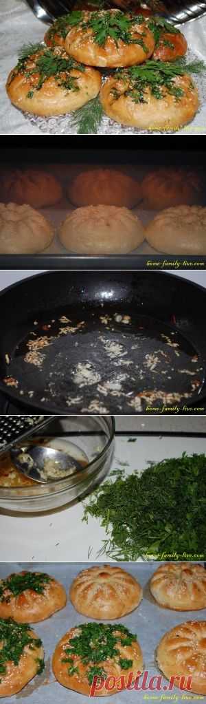 Шанежки - пошаговый рецепт с фото - булочки с чеснокомКулинарные рецепты