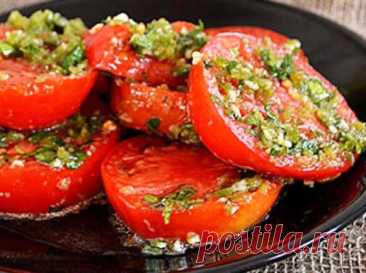 Помидоры по-корейски — просто объеденье! — Домашняя кулинария