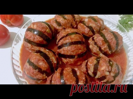Вкуснейшие ФАРШИРОВАННЫЕ БАКЛАЖАНЫ 🍆 . Ну ОООЧЕНЬ ВКУСНО!