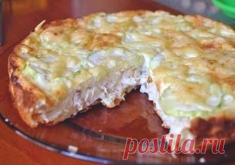 Куриный пирог-запеканка | Печем и варим