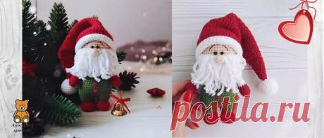 Новогодний гном своими руками: вяжем крючком | Амигуруми крючком - Блог