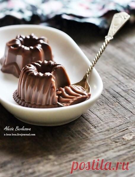 Шоколадное желе