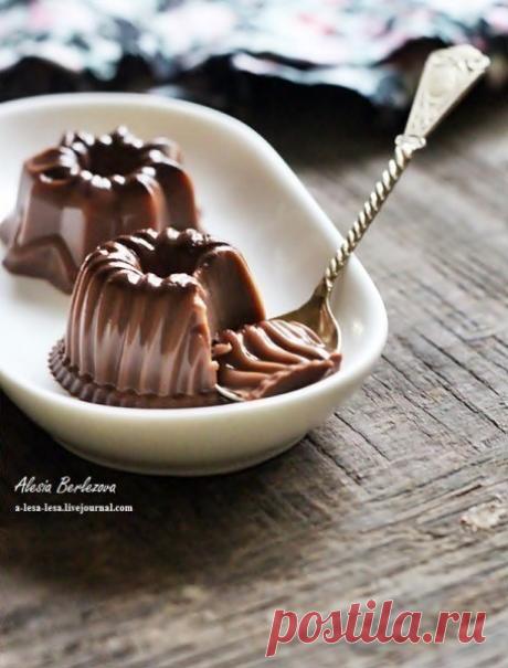 Шоколадное желе