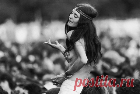ФотоТелеграф » Роковые девушки фестиваля “Вудсток” 1969 года