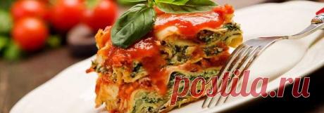 Лазанья со шпинатом и капустой брокколи • Рецепт Эта сытная лазанья со шпинатом и капустой брокколи под вкусным соусом готовится в духовке просто и быстро.