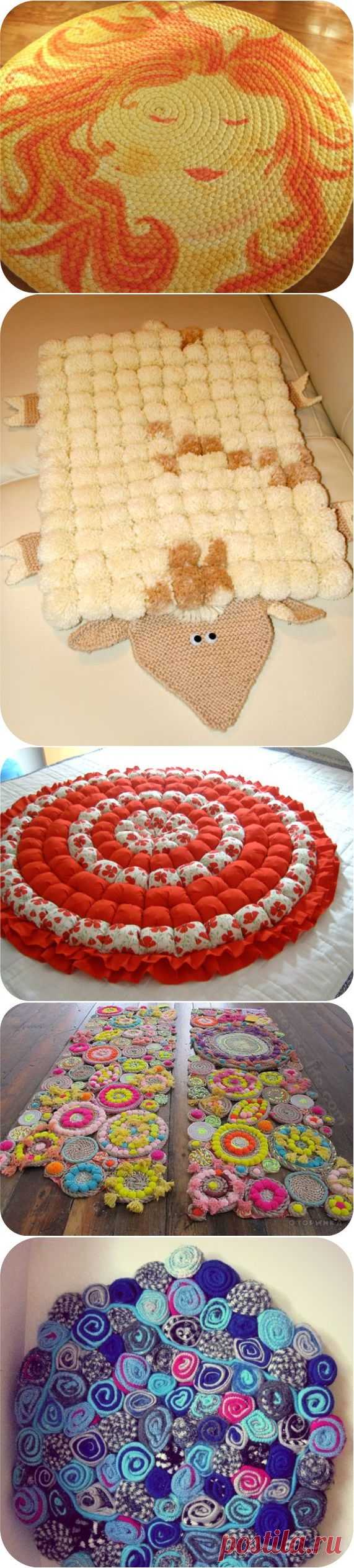 Держите ноги в тепле. Коврики. Часть 2 - Ярмарка Мастеров - ручная работа, handmade