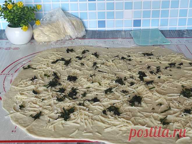 Сыр и немного укропа и этот вкусный завтрак 