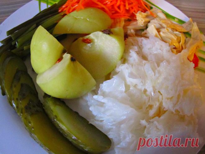 Ледяной (коралловый ежовик , снежный, тримелла) гриб, экстра закусочный.