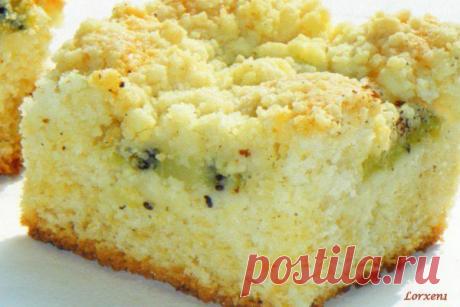 Пирог с киви на лимонаде - Простые рецепты Овкусе.ру