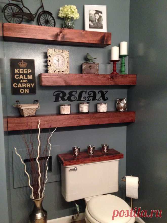 полки для ванной комнаты