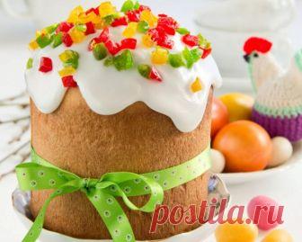 Пасхальный кулич + пасха