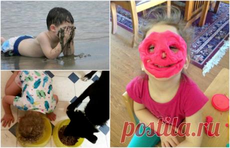 19 жизненных снимков о детишках, которые сражают наповал своими проделками | Чёрт побери Сумасшедшие и забавные проделки детей. Маленькие дети - это настоящие катаклизмы с ногами. Каждый божий день они находят чем выбить из колеи взрослых. За такими проказниками нужен глаз, да глаз. Для того чтобы быть максимально подготовленным к их шалостям, стоит знать, что еще могут выкинуть детишки. На примеры "бедствий" смотрим в новом обзоре.  1. «Брат заснул... Глупо было бы не вос...