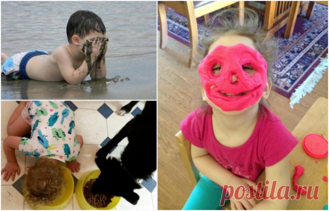 19 жизненных снимков о детишках, которые сражают наповал своими проделками | Чёрт побери Сумасшедшие и забавные проделки детей. Маленькие дети - это настоящие катаклизмы с ногами. Каждый божий день они находят чем выбить из колеи взрослых. За такими проказниками нужен глаз, да глаз. Для того чтобы быть максимально подготовленным к их шалостям, стоит знать, что еще могут выкинуть детишки. На примеры 